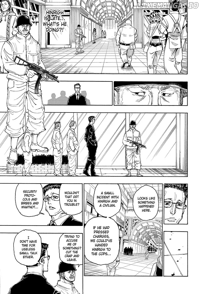 Hunter x Hunter, Chapter 393 image 13